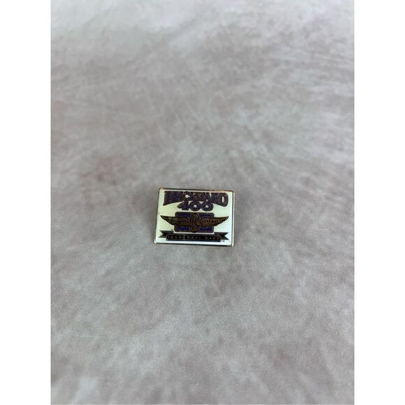 Vintage NASCAR Brickyard 400 Indianapolis Motor Speedway Inaugural Race Lapel/Ha - Picture 1 of 5